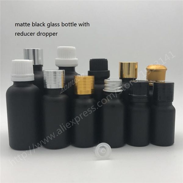 10pcs/lot 20ml matte black glass essential oil bottle with orifice reducer and cap, empty black vials bottles
10pcs/lot 20ml matte black glass essential oil bottle with orifice reducer and cap, empty black vials bottles