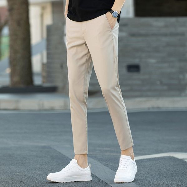 yhwuo trousers casual slim spring/summer new youth korean ankle-length pants men's stretch 2020 casual men's pants vt1e8, Blue
yhwuo trousers casual slim spring/summer new youth korean ankle-length pants men's stretch 2020 casual men's pants vt1e8, Blue
