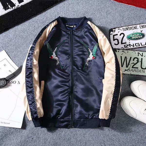 jackets men embroidery pockets leisure loose patchwork hip hop jacket mens zipper korean style ulzzang students chic overcoats, Black;brown
jackets men embroidery pockets leisure loose patchwork hip hop jacket mens zipper korean style ulzzang students chic overcoats, Black;brown