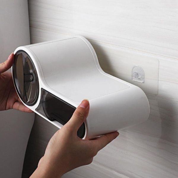 tissue boxes & napkins toilet box rack, household punch-creative waterproof wall-mounted roll carton (note english packaging)
tissue boxes & napkins toilet box rack, household punch-creative waterproof wall-mounted roll carton (note english packaging)