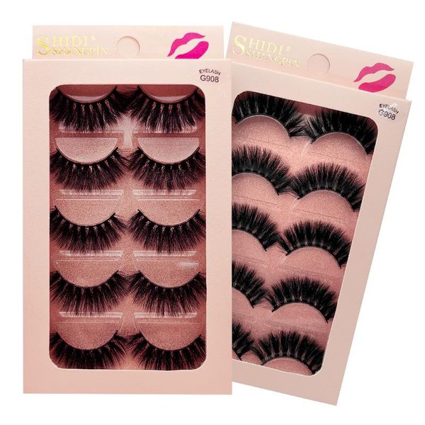 5 pairs false eyelashes 3d mink lashes natural handmade volume soft lashes long eyelash extension real mink eyelash for makeups yxlvlp
5 pairs false eyelashes 3d mink lashes natural handmade volume soft lashes long eyelash extension real mink eyelash for makeups yxlvlp