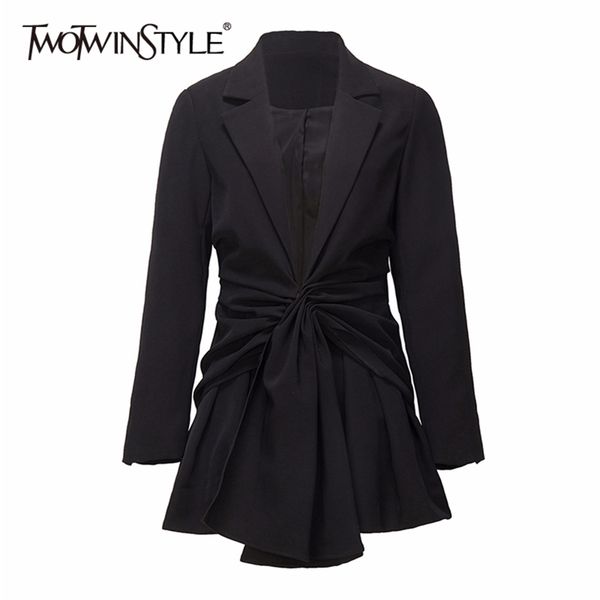 casual asymmteircal women blazer v neck long sleeve high waist ruched irregular hem suits for female clothes tide y201026, White;black
casual asymmteircal women blazer v neck long sleeve high waist ruched irregular hem suits for female clothes tide y201026, White;black
