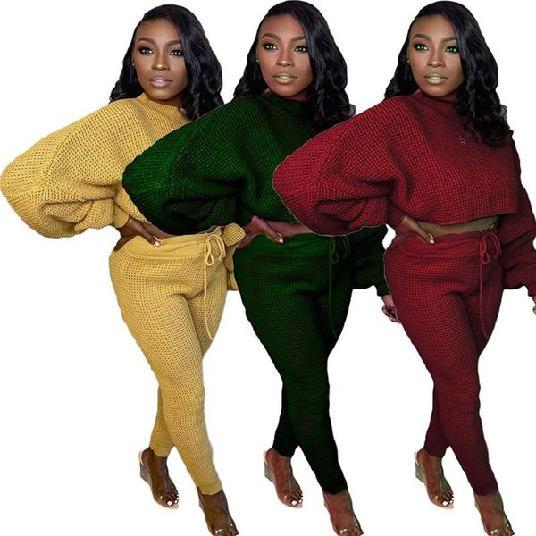 women's tracksuits simple pure color o neck long sleeve crop and pants 2 pieces set high street chic, Gray
women's tracksuits simple pure color o neck long sleeve crop and pants 2 pieces set high street chic, Gray
