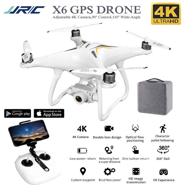 jjrc x6 drone 4k gps professional brushless rc quadcopter 5g follow me wifi fpv selfie quadrocopter adjustable camera drone
jjrc x6 drone 4k gps professional brushless rc quadcopter 5g follow me wifi fpv selfie quadrocopter adjustable camera drone