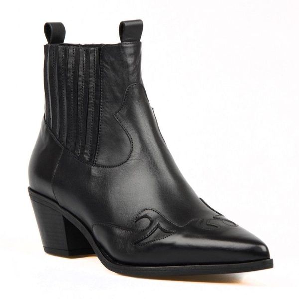 footcourt- black western ankle boots genuine leather short boots pointed toe summer spring autumn winter four season shoes
footcourt- black western ankle boots genuine leather short boots pointed toe summer spring autumn winter four season shoes