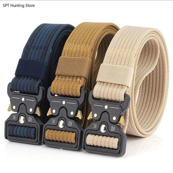 nylon tactical belt army training belts multiple colors corrugated adjustable alloy metal buckle outdoor hunting belt, Black;gray
nylon tactical belt army training belts multiple colors corrugated adjustable alloy metal buckle outdoor hunting belt, Black;gray