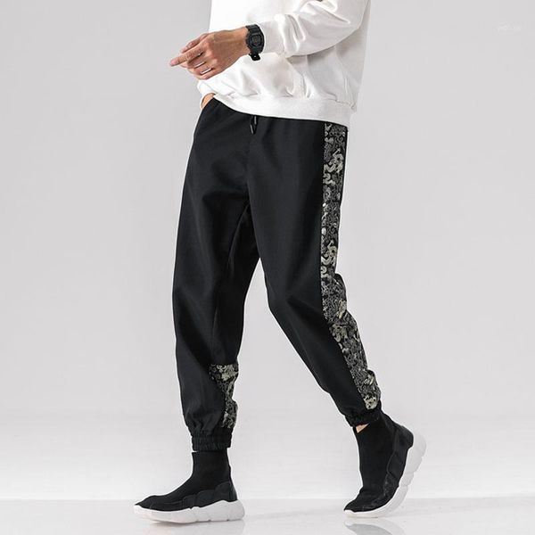 chinese style casual pants, jacquard pants, japanese loose-fitting halon wide-leg pants1, Black
chinese style casual pants, jacquard pants, japanese loose-fitting halon wide-leg pants1, Black