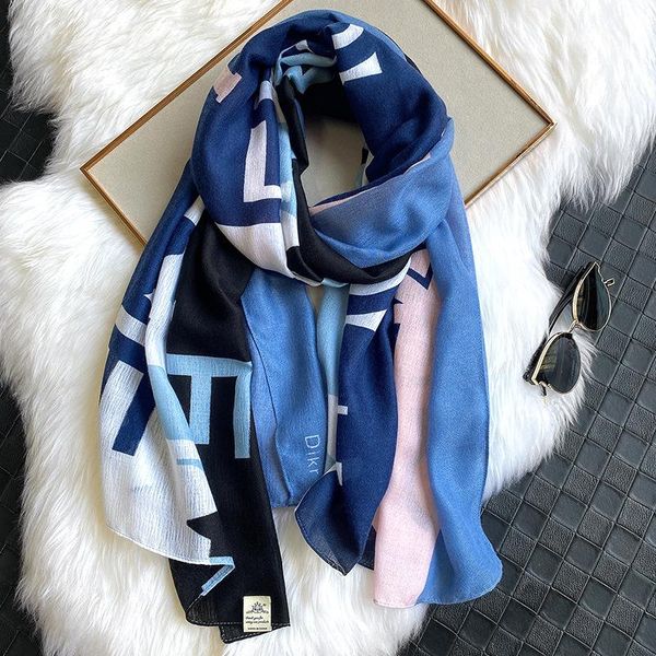 scarves 2021 autumn scarf women cotton and linen handle bandana foulard sun protective hi jab geometric printed head shawl, Blue;gray
scarves 2021 autumn scarf women cotton and linen handle bandana foulard sun protective hi jab geometric printed head shawl, Blue;gray