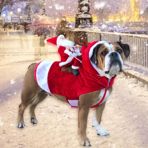 dog apparel pet christmas clothes santa claus riding jacket coat for small large pets costumes s-xxl
dog apparel pet christmas clothes santa claus riding jacket coat for small large pets costumes s-xxl