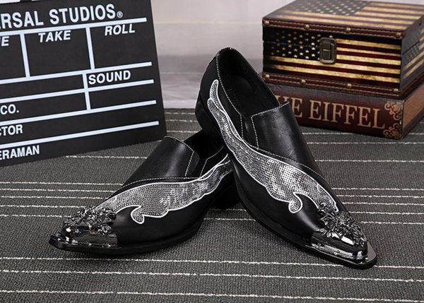 rock black man's shoes increased height personality hairdresser nightclub leather shoes man desinger's shoes man
rock black man's shoes increased height personality hairdresser nightclub leather shoes man desinger's shoes man