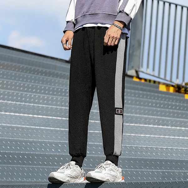 spring and summer thin men's korean sports casual trend loose tooling corset capris fashion brand long pants, Black
spring and summer thin men's korean sports casual trend loose tooling corset capris fashion brand long pants, Black