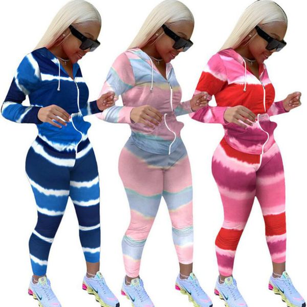 women bodysuit tracksuit two-piece designers legging pants outfit sportwear gradient color zipper long sleeve sportswear f92903, White
women bodysuit tracksuit two-piece designers legging pants outfit sportwear gradient color zipper long sleeve sportswear f92903, White