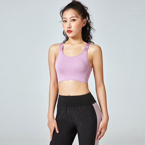 gym clothing style sports vest female -resistant back hollow out bra fitness profession yoga running underwear1, White;black
gym clothing style sports vest female -resistant back hollow out bra fitness profession yoga running underwear1, White;black