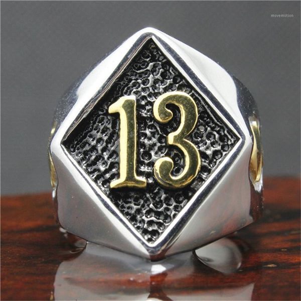 316l stainless steel biker 13 ring mens motorcycle biker band party mens ring1, Golden;silver
316l stainless steel biker 13 ring mens motorcycle biker band party mens ring1, Golden;silver