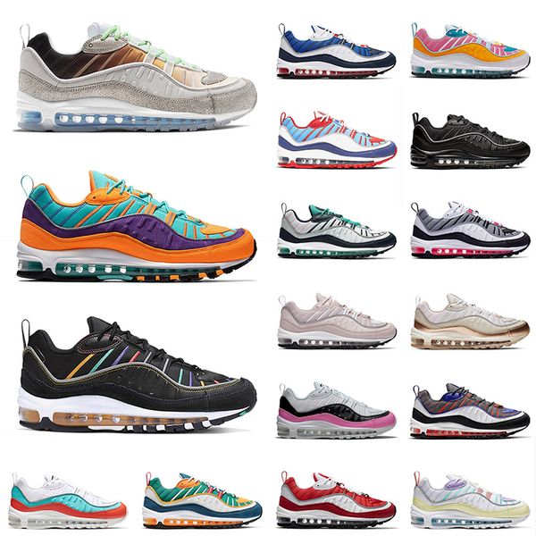 wholesale 2021 new quality cushions sports 98 98s mens women running shoes la mezcla cone black multi gym red trainers sneakers 36-45, White;red
wholesale 2021 new quality cushions sports 98 98s mens women running shoes la mezcla cone black multi gym red trainers sneakers 36-45, White;red