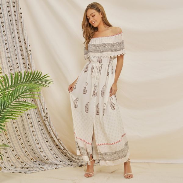 2019 women's new bohemian withshoulder stitching chiffon print 2019 women's new bohemian withshoulder stitching chiffon print dres, Black;gray
2019 women's new bohemian withshoulder stitching chiffon print 2019 women's new bohemian withshoulder stitching chiffon print dres, Black;gray