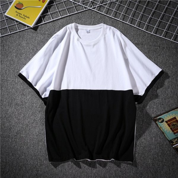 p7hjr korean style loose clothing matchingshoulder trendy sleeve round neck clothing diy t-shirt color middle sleeve half class clothes t-sh, Blue
p7hjr korean style loose clothing matchingshoulder trendy sleeve round neck clothing diy t-shirt color middle sleeve half class clothes t-sh, Blue