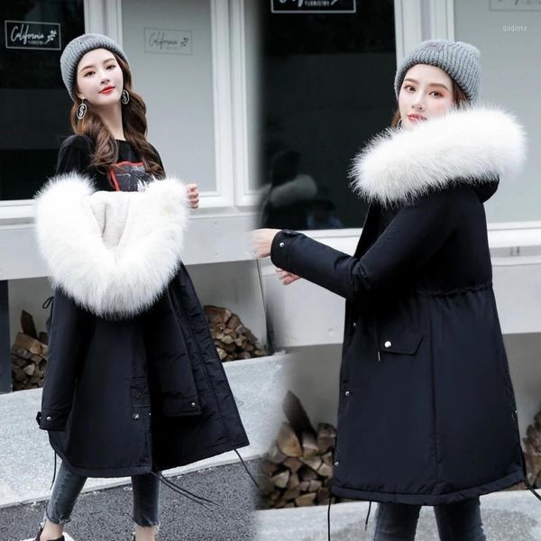 new winter 2021 ms sent to overcome long luxury heavy hair brought down cotton-padded clothes coat cotton-padded jacket1, Black
new winter 2021 ms sent to overcome long luxury heavy hair brought down cotton-padded clothes coat cotton-padded jacket1, Black