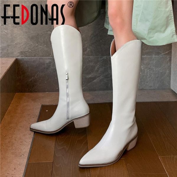 boots fedonas side zipper women high 2021 fall winter shoes woman heels genuine leather wedding party knee wide leg1, Black
boots fedonas side zipper women high 2021 fall winter shoes woman heels genuine leather wedding party knee wide leg1, Black