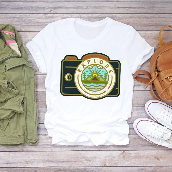 women 2020 camera adventure trip holiday printing print summer shirt t-shirts t graphic female ladies womens tee t-shirt, White
women 2020 camera adventure trip holiday printing print summer shirt t-shirts t graphic female ladies womens tee t-shirt, White