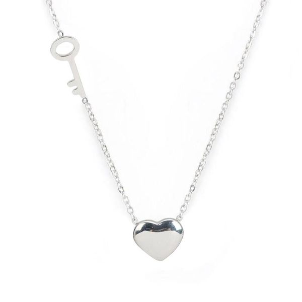 doreen box 316 stainless steel necklace letter heart key for elegant ladies wedding fashion jewelry 40cm(15 6/8") long, 1 piece, Silver
doreen box 316 stainless steel necklace letter heart key for elegant ladies wedding fashion jewelry 40cm(15 6/8") long, 1 piece, Silver