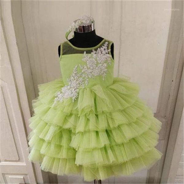 girl's dresses green flower girls for wedding o neck lace appliques beaded ankle length kids communion dress1, Red;yellow
girl's dresses green flower girls for wedding o neck lace appliques beaded ankle length kids communion dress1, Red;yellow