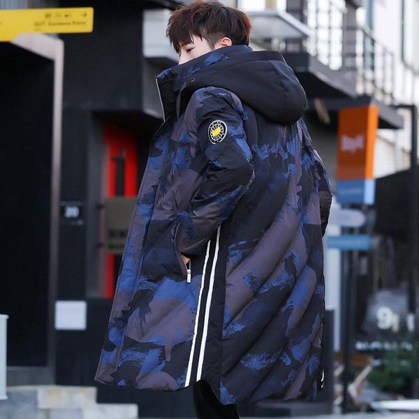 new winter jacket men's cotton jacket handsome long cotton coat camouflage thick down suit korean version1, Black
new winter jacket men's cotton jacket handsome long cotton coat camouflage thick down suit korean version1, Black