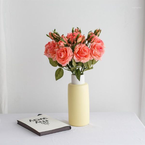 decorative flowers & wreaths rose artificielle flower bouquet artificial craft supplies home decoration fake floral decoration1
decorative flowers & wreaths rose artificielle flower bouquet artificial craft supplies home decoration fake floral decoration1