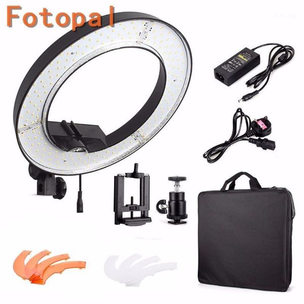 flash heads fol es240 led 18" 5500k dimmable 2 color filter adjustable ring camera po/video litht portrait pography light lamp1
flash heads fol es240 led 18" 5500k dimmable 2 color filter adjustable ring camera po/video litht portrait pography light lamp1
