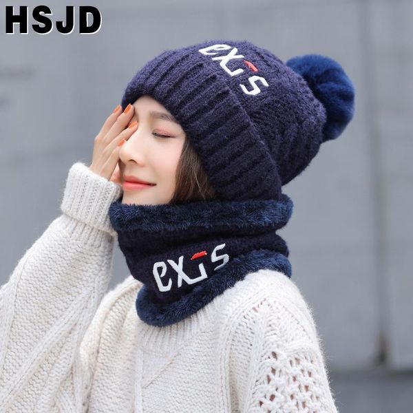 beanie/skull caps 2 piece set winter hats for women letter embroidery knitted beanie hat scarf thick warm skullies beanies bonnet female, Blue;gray
beanie/skull caps 2 piece set winter hats for women letter embroidery knitted beanie hat scarf thick warm skullies beanies bonnet female, Blue;gray
