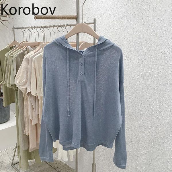 korobov 2020 new women vintage sweaters korean harajuku o neck hooded pullovers preppy style solid long sleeve sueter mujer1, White;black
korobov 2020 new women vintage sweaters korean harajuku o neck hooded pullovers preppy style solid long sleeve sueter mujer1, White;black