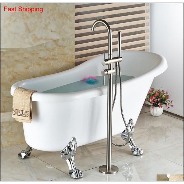 wholesale and retail solid brass brushed nickel bathroom tub faucet standing tub filler w/ bra qyloim dh_seller2010
wholesale and retail solid brass brushed nickel bathroom tub faucet standing tub filler w/ bra qyloim dh_seller2010
