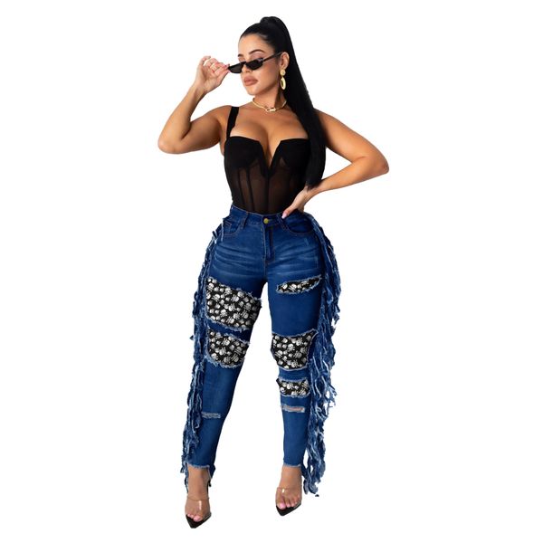 женщины череп jeans кисточкой панелями slim fit карандаш брюки женские середины талии джинсы хэллоуин, Blue
женщины череп jeans кисточкой панелями slim fit карандаш брюки женские середины талии джинсы хэллоуин, Blue