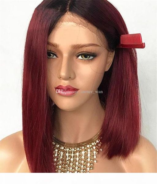 bleached knots straight full lace wig ombre human hair wig with baby hair brazilian non remy lace hair, Black;brown
bleached knots straight full lace wig ombre human hair wig with baby hair brazilian non remy lace hair, Black;brown