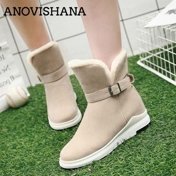 anovishana botas femininas de inverno women's winter boots female wedge platform boots female mid-calf bota feminina d128, Black
anovishana botas femininas de inverno women's winter boots female wedge platform boots female mid-calf bota feminina d128, Black
