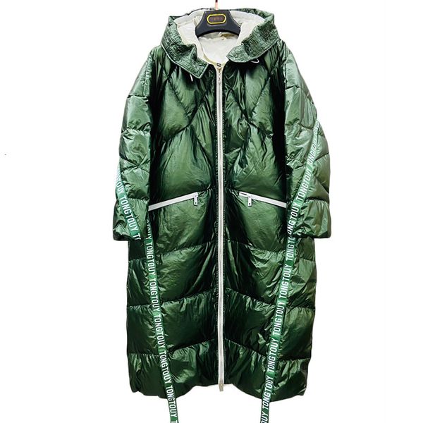 womens long jacket loose waterproof bright 90% white duck down thick winter warm jackets casual parka overcoat tide, Black
womens long jacket loose waterproof bright 90% white duck down thick winter warm jackets casual parka overcoat tide, Black