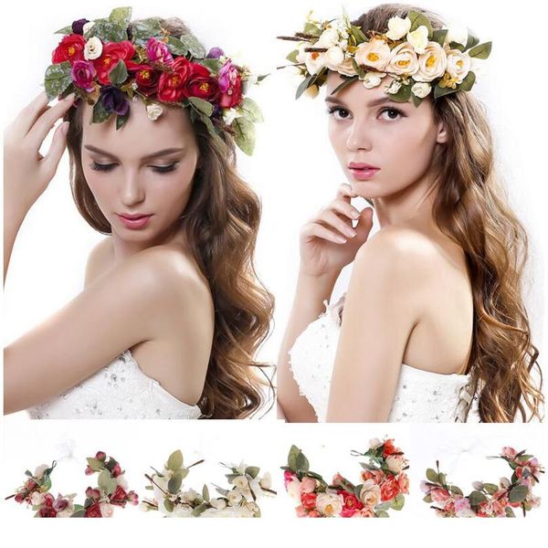 women flowers wreath bridal flower crown headband kids party flower hairband korean hair accessories adjustable floral qylpez
women flowers wreath bridal flower crown headband kids party flower hairband korean hair accessories adjustable floral qylpez