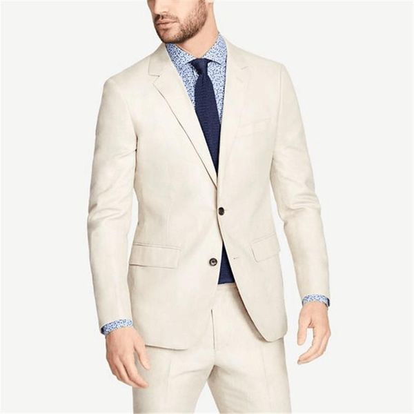 summer style beige men suits for wedding groom 2pieces(jacket+pant+tie) prom bridgegroom slim fit terno masculino blazer 554, White;black