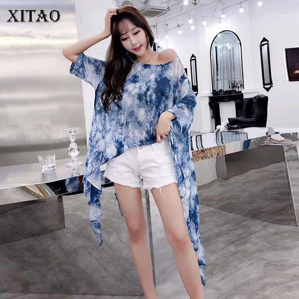 xitao korean style print o neck half casual medium loose chiffon asymmetry shirt 2020 summer fashion women blouses dmy39951, White
xitao korean style print o neck half casual medium loose chiffon asymmetry shirt 2020 summer fashion women blouses dmy39951, White