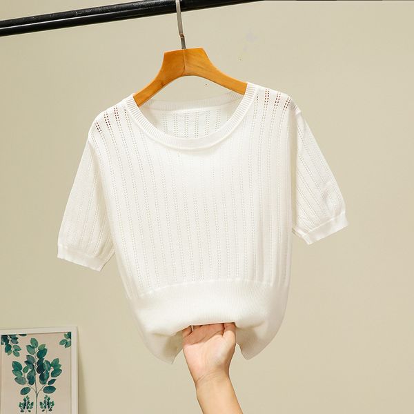 2021 new slim candy color chic shirt women summer o-neck short sleeve casual basic t solid tee female buzl, White
2021 new slim candy color chic shirt women summer o-neck short sleeve casual basic t solid tee female buzl, White