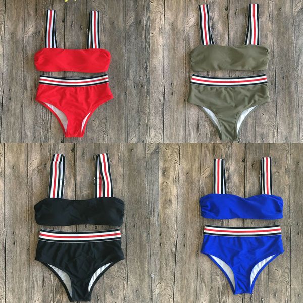 2019 new style fashion women's vintage high waist padded bra bikini set patchwork floral printed swimwear swimsuit, White;black
2019 new style fashion women's vintage high waist padded bra bikini set patchwork floral printed swimwear swimsuit, White;black