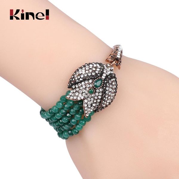 kinel charm boho bracelets natural stone handmade beads bracelet for women ethnic vintage wedding jewelry crystal gift 2020, Black 
kinel charm boho bracelets natural stone handmade beads bracelet for women ethnic vintage wedding jewelry crystal gift 2020, Black