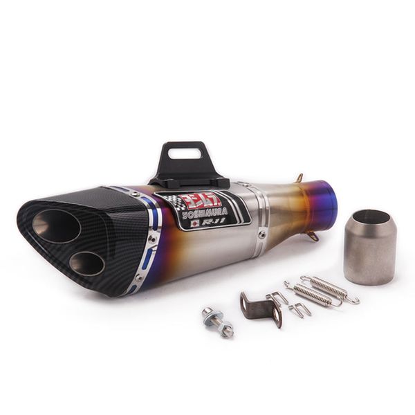 51mm inlet universal motorcycle exhaust muffler yoshimura dual exhaust for r6 mt09 ninja400 250 z900 z1000 gsxr600 r3 s1000rr r1
51mm inlet universal motorcycle exhaust muffler yoshimura dual exhaust for r6 mt09 ninja400 250 z900 z1000 gsxr600 r3 s1000rr r1