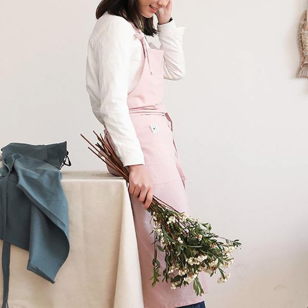work with pockets cooking home bib apron casual kitchen painting cotton blend japanese style gardening solid easy clean
work with pockets cooking home bib apron casual kitchen painting cotton blend japanese style gardening solid easy clean