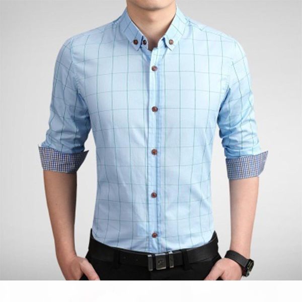zogaa dress shirt men slim fit style boys casual shirt men long sleeve grid plaid cotton classic hawaiian clothes, White;black
zogaa dress shirt men slim fit style boys casual shirt men long sleeve grid plaid cotton classic hawaiian clothes, White;black