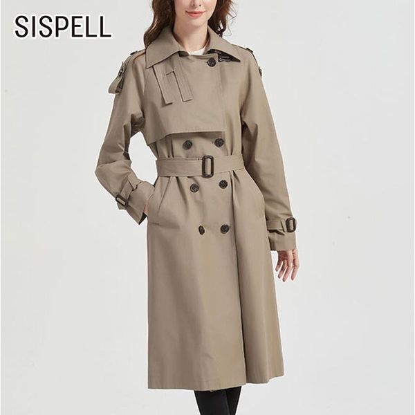 sispell patchwork belt women's windbreaker jacket lapel collar long sleeve high waist with belt for female casual coats2021 tide, Tan;black
sispell patchwork belt women's windbreaker jacket lapel collar long sleeve high waist with belt for female casual coats2021 tide, Tan;black