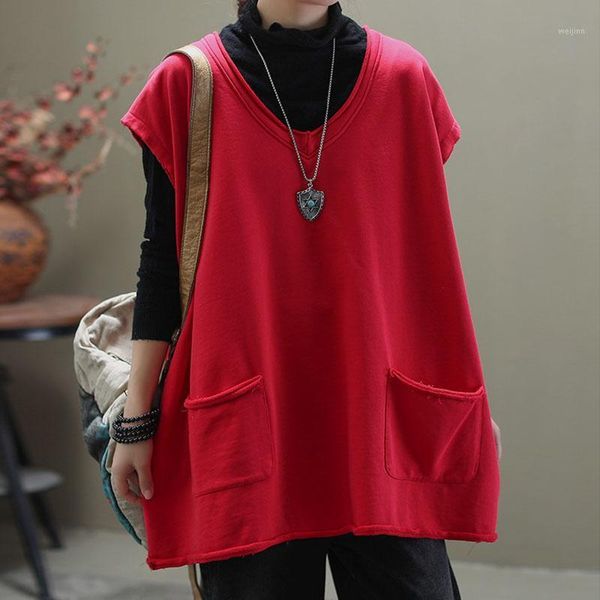 nini wonderland 2020 autumn plus size cotton vest coat women v neck sleevelss loose outerwear female casual coats big size1, Black;white
nini wonderland 2020 autumn plus size cotton vest coat women v neck sleevelss loose outerwear female casual coats big size1, Black;white