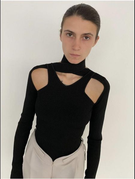women's sweaters 2021ss spring women off shoulder knitted black jumpers female chic slim sweater ddxgz2 12.22, White;black
women's sweaters 2021ss spring women off shoulder knitted black jumpers female chic slim sweater ddxgz2 12.22, White;black
