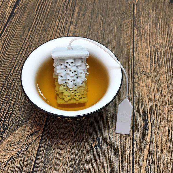 silicone loose tea leaf strainer skull infuser steeper for teahouse tearoom loose leaf tea infuser kka8265
silicone loose tea leaf strainer skull infuser steeper for teahouse tearoom loose leaf tea infuser kka8265