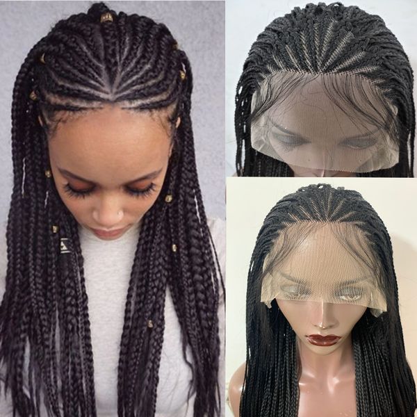 costume accessories part briaded wig synthetic braided lace front wigs 13x4 updo cornrow lace wig with baby hair for black women box br, Silver
costume accessories part briaded wig synthetic braided lace front wigs 13x4 updo cornrow lace wig with baby hair for black women box br, Silver